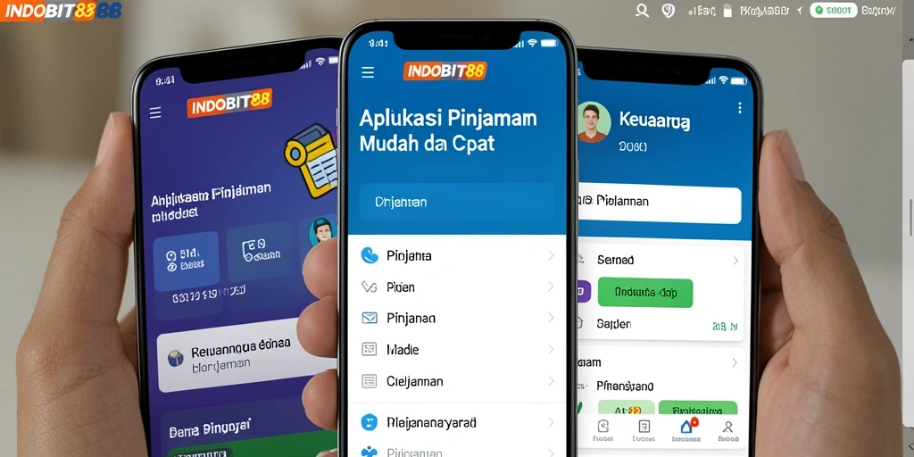 Antarmuka pengguna INDOBIT88 yang sederhana dan intuitif.