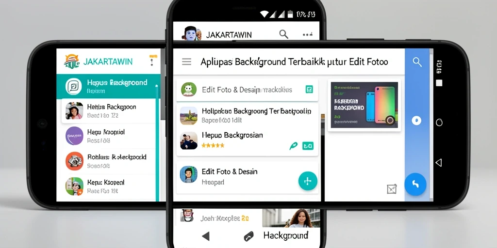 Tampilan antarmuka JAKARTAWIN yang memudahkan pengguna menghapus background.