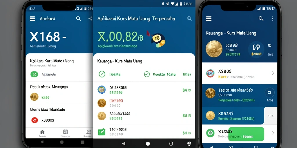 Tampilan antarmuka X168 yang informatif dan mudah dinavigasi.
